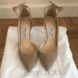 Lucy Half-d’orsay Suede Pump 100
